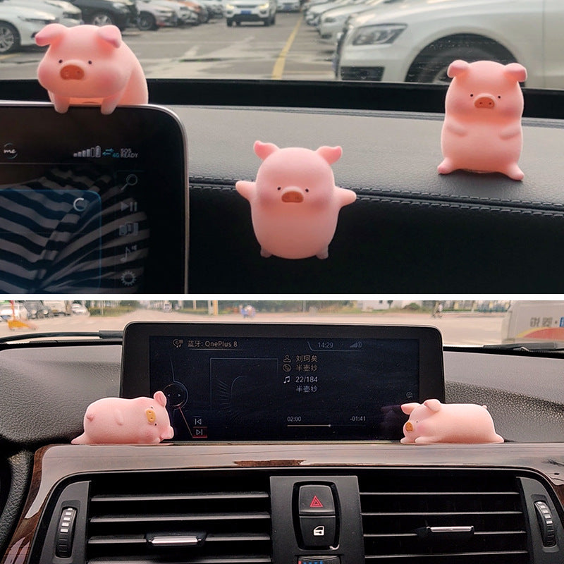 Cute Piggy Car Decoration for Dashboard