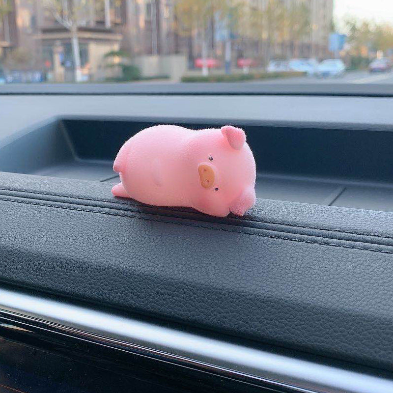 Cute Piggy Car Decoration for Dashboard