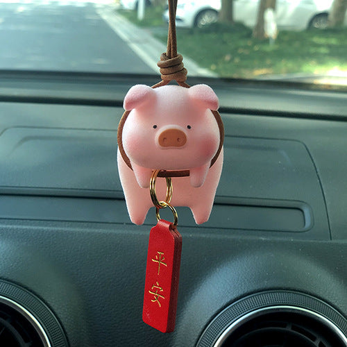 Cute Piggy Car Decoration for Dashboard