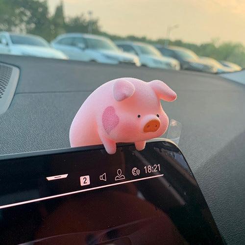 Cute Piggy Car Decoration for Dashboard