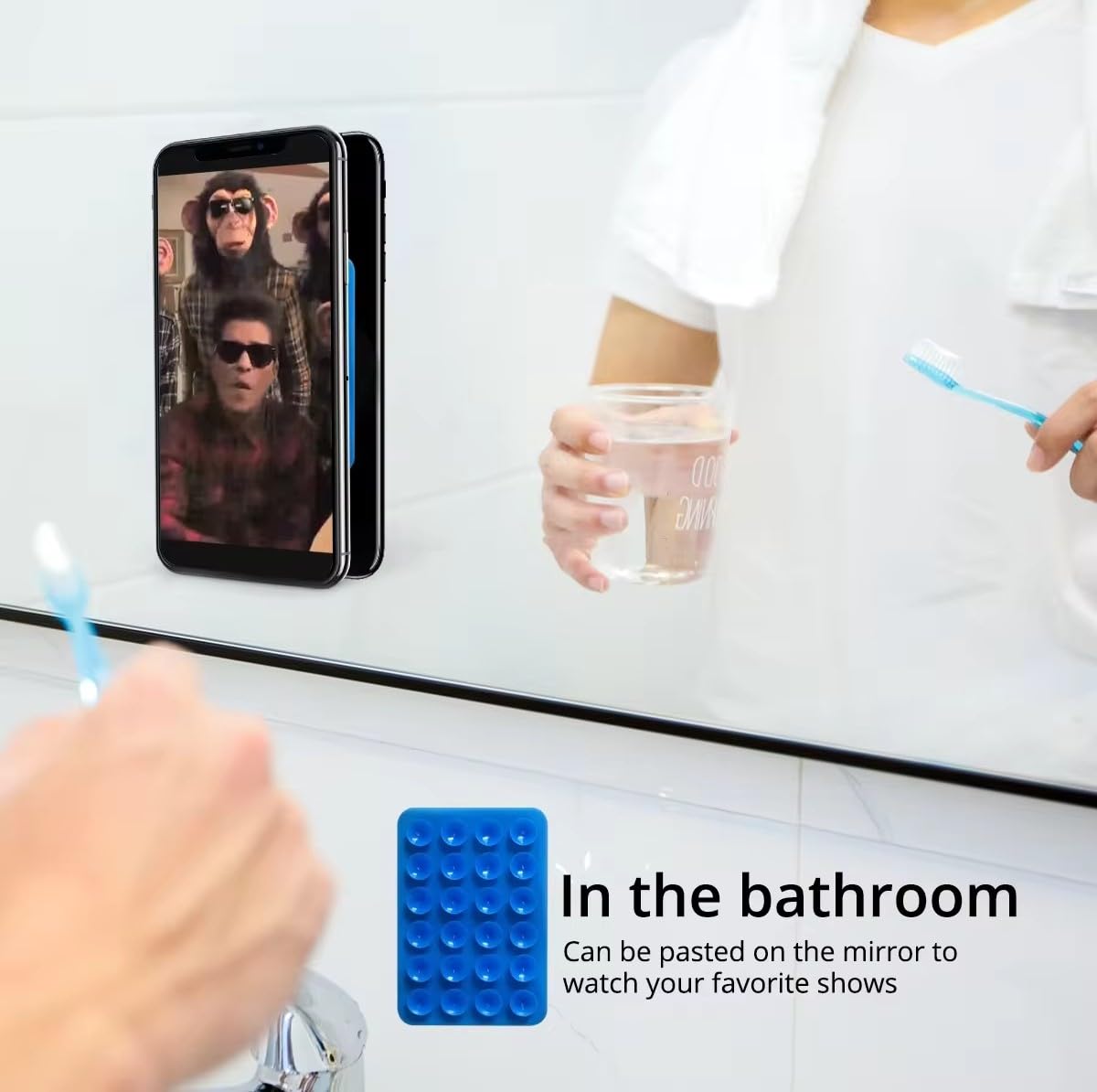 Hands-Free Silicone Suction Phone Mount – StickyPod