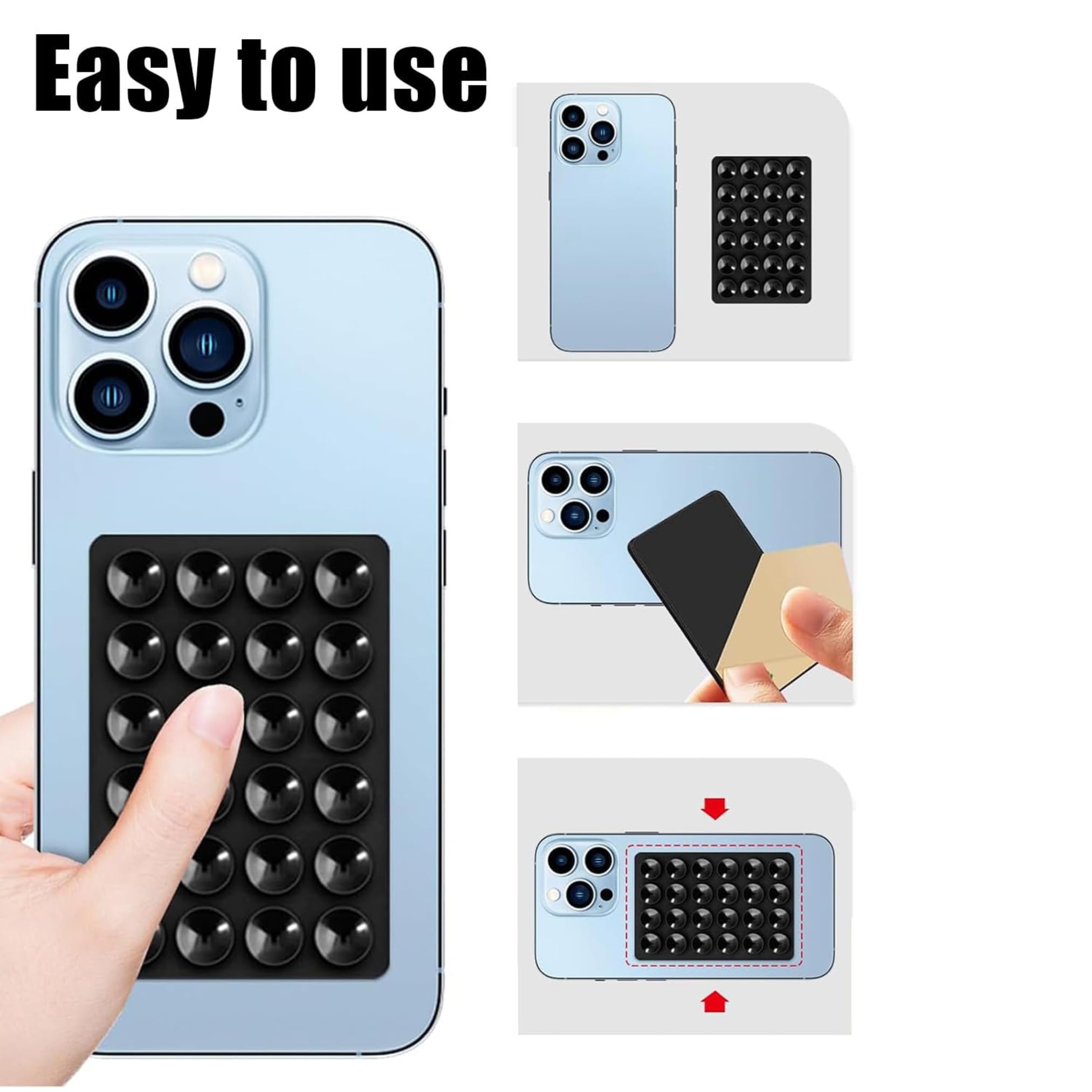 Hands-Free Silicone Suction Phone Mount – StickyPod