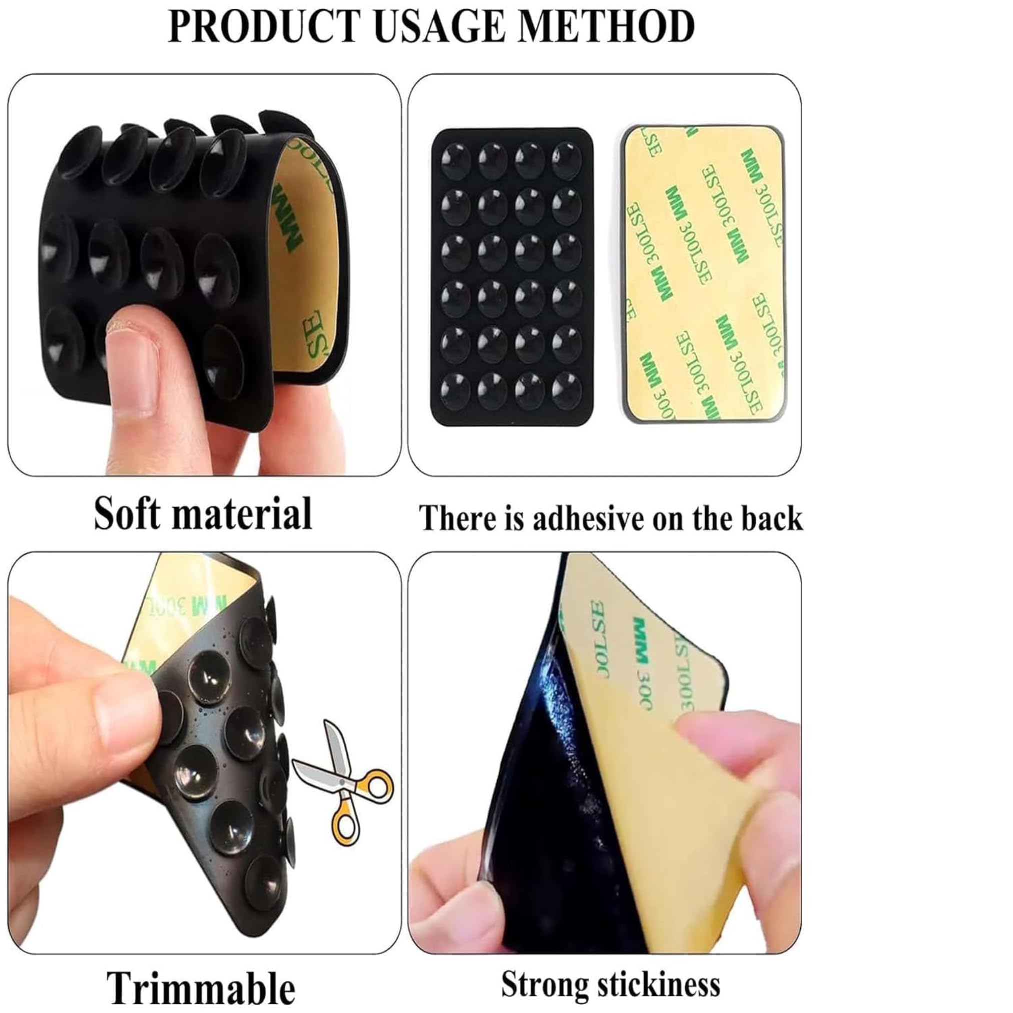 Hands-Free Silicone Suction Phone Mount – StickyPod